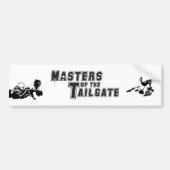 Masters van de Tailgate Bumpersticker (Voorkant)