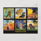 Masterstuk Composiet-Dachshunds Briefkaart (Voorkant)