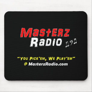 Masterz Radio Mousepad Muismat