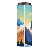 mastiekgebergte thermosbeker (Achterkant)