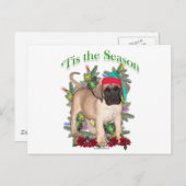 Mastiff 2 "Tis Feestdagenkaart (Voorkant / Achterkant)