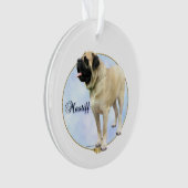 Mastiff Acryl Ornament (voorkant)