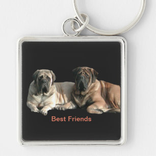 Mastiff Best Friends Sleutelhanger