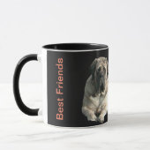 Mastiff beste Freunde Mok (Links)