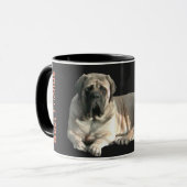 Mastiff beste Freunde Mok (Voorkant links)