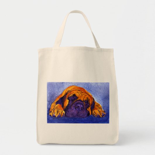 Mastiff Canvas tas - "Brutus" (Voorkant)