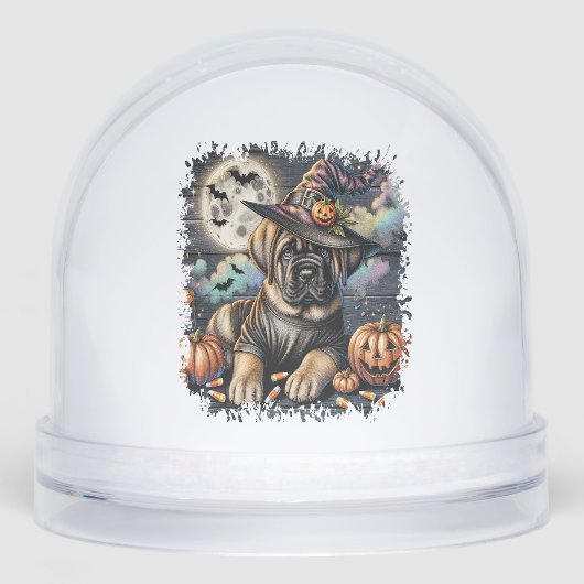 Mastiff Dog Halloween Square (Avant)