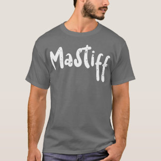 Mastiff Dogs retro T-shirt