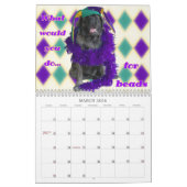 Mastiff Dress Up Calendrier (Mar 2026)