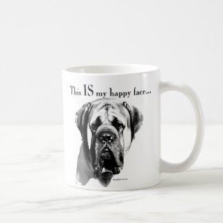 Mastiff Happy Face Koffiemok