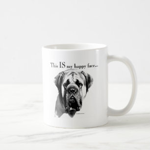Mastiff Happy Face Koffiemok