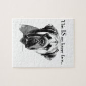 Mastiff Happy Face Legpuzzel (Horizontaal)