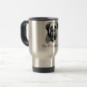 Mastiff Happy Face Mug (Devant gauche)