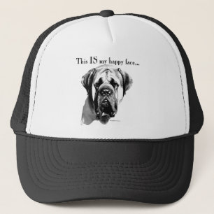 Mastiff Happy Face Trucker Pet