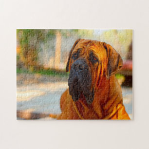 Mastiff hond. legpuzzel