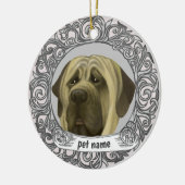 Mastiff-hond Lieve Herinnering ornament (Links)