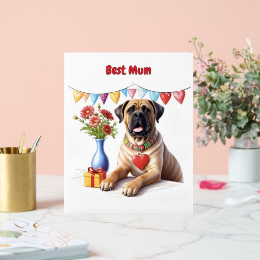 Mastiff lors d'une fête (Mariage)