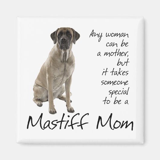Mastiff Ma Magnet Magneet (Voorkant)
