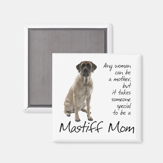 Mastiff Maman Magnet (Recto/Verso)