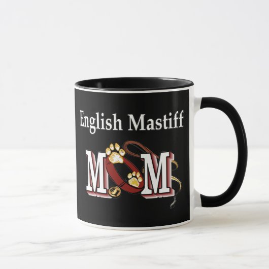 Mastiff Maman Mug (Droite)