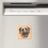 Mastiff Mix Dog Magnet Magneet (Insitu (Vaatwasser))