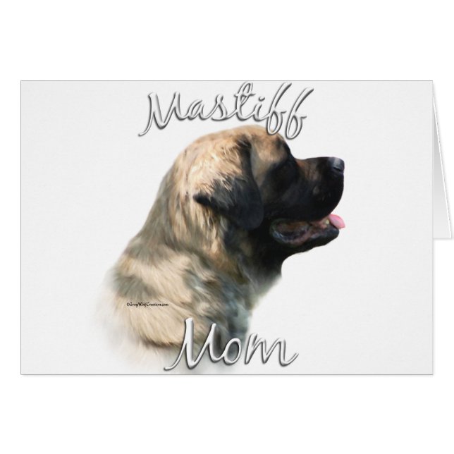 Mastiff (pluizig) Mam 2 (Voorkant Horizontaal)