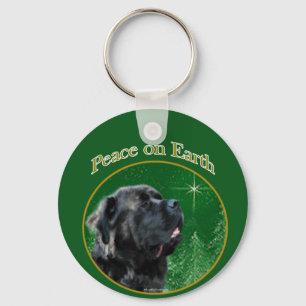 Mastiff (pluizig) Vrede Sleutelhanger