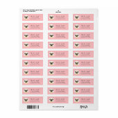 Mastiff Return Address Labels (Full Sheet)