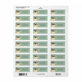Mastiff Return Address Labels (Full Sheet)