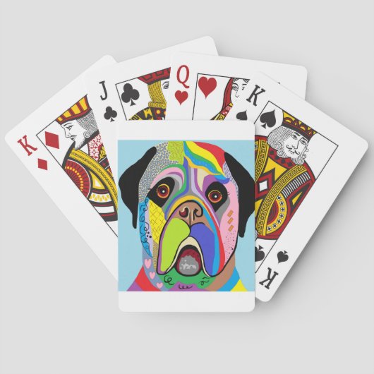 Mastiff Speelkaarten (Achterkant)