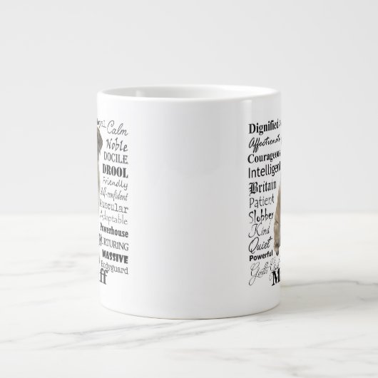 Mastiff Traits Jumbo Mok (Voorkant)