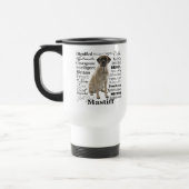 Mastiff Traits Travel Mug (Gauche)