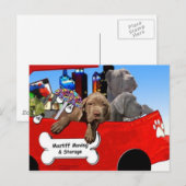 Mastiff-verplaatsing en -opslag briefkaart (Voorkant / Achterkant)