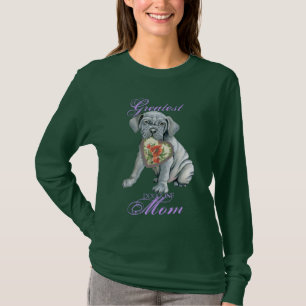 Mastino Heart Mom Long Sleeve T-shirt
