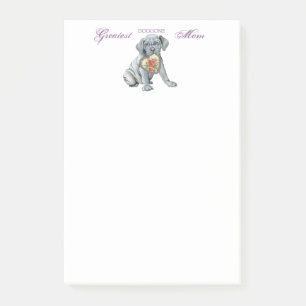 Mastino Heart Mom Post-it Notes