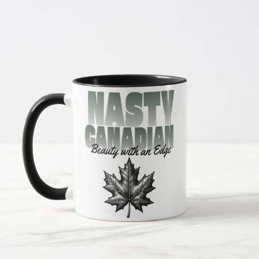 Masty Canadian Maple Leaf Mug (Gauche)