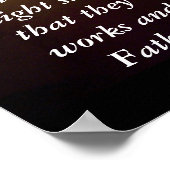 mat 5:14-16 poster (Hoek)