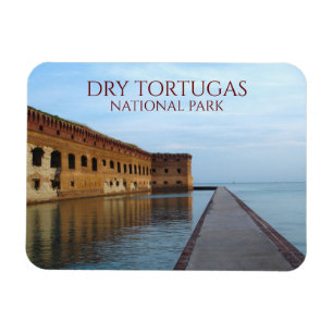 Mat bij Fort Jefferson, Garden Key, Dry Tortugas Magneet
