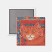 Mat Cats magnet Magneet (Voorkant / Achterkant)
