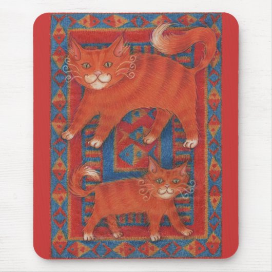 Mat Cats mousepad Muismat (Voorkant)