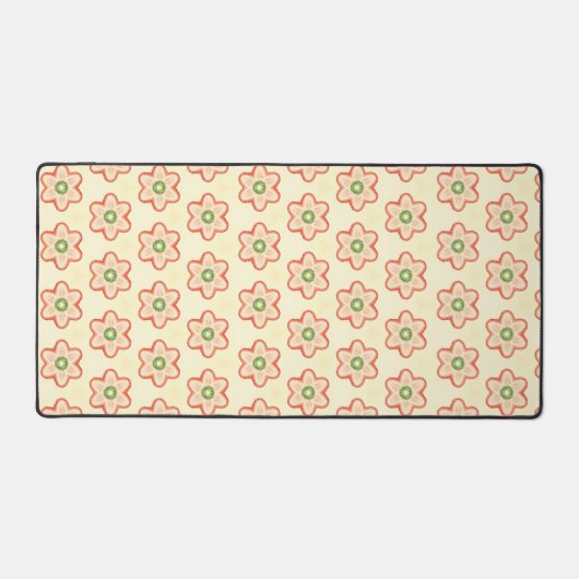 Mat de bureau à fraise moderne rétro (Recto)