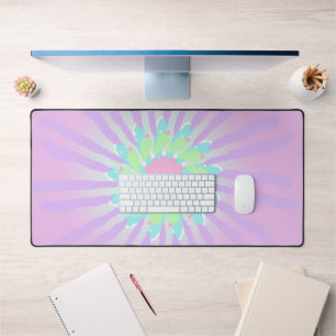 Mat de bureau abstrait