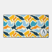 Mat de bureau Abstrait personnalisé contemporain (Recto)