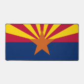 Mat de bureau avec drapeau de l'Arizona, États-Uni (Recto)