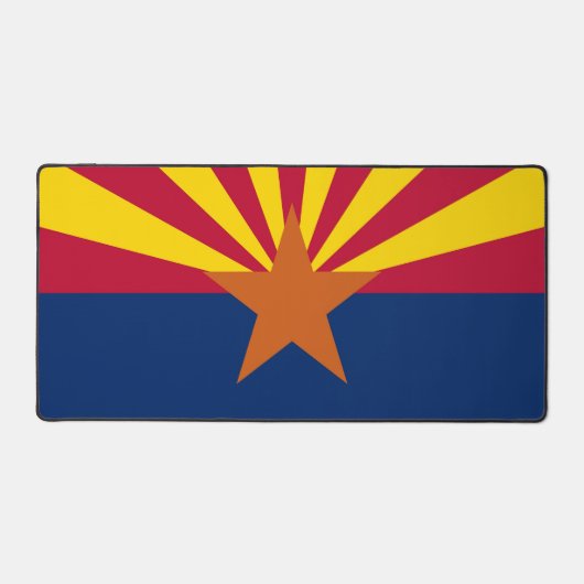 Mat de bureau avec drapeau de l'Arizona, États-Uni (Recto)