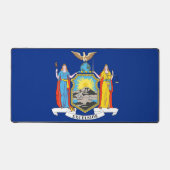 Mat de bureau avec drapeau de l'État de New York, (Recto)