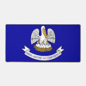 Mat de bureau avec drapeau de Louisiane, USA (Recto)