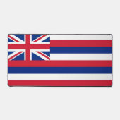 Mat de bureau avec drapeau d'Hawaii, États-Unis (Recto)
