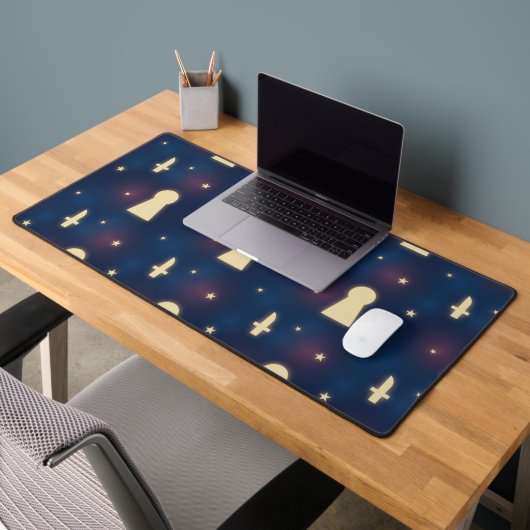 Mat De Bureau Avec Motif Clavier De Couteau De Nui (Bureau 2)