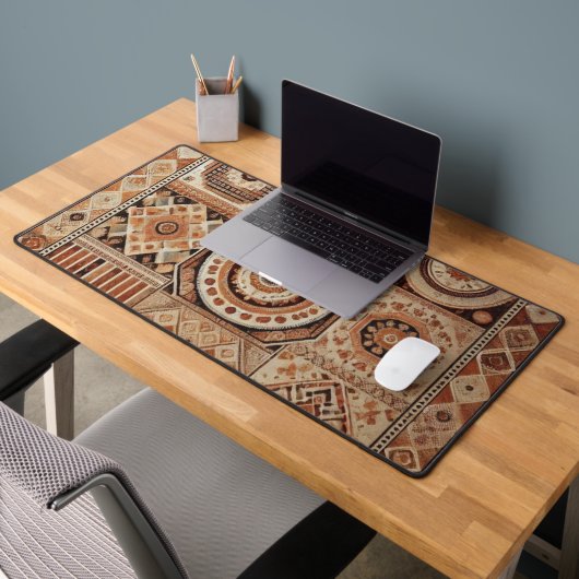 "Mat de bureau berbère de luxe - Une touche intemp (Bureau 2)